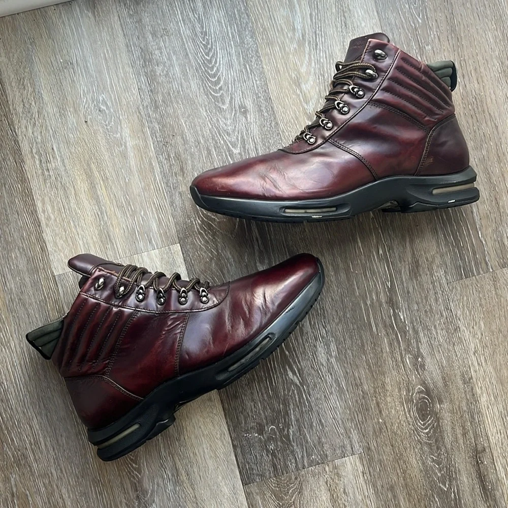 Rockport Mens Marradi Oxblood leather hiking trail Boots size 13 waterproof